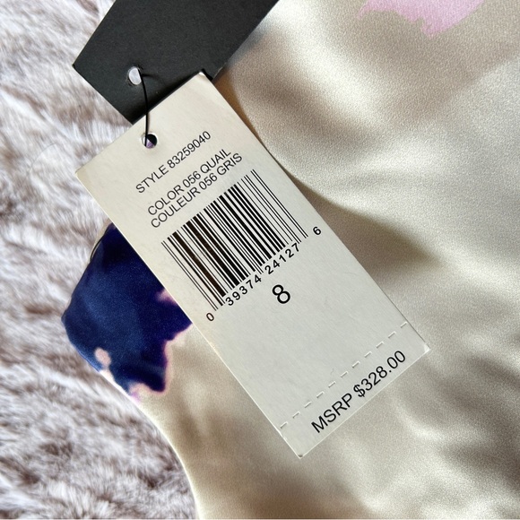 NWT Cynthia Steffe dress size 8 vintage retro 1950s style floral dress wedding - Picture 4 of 13